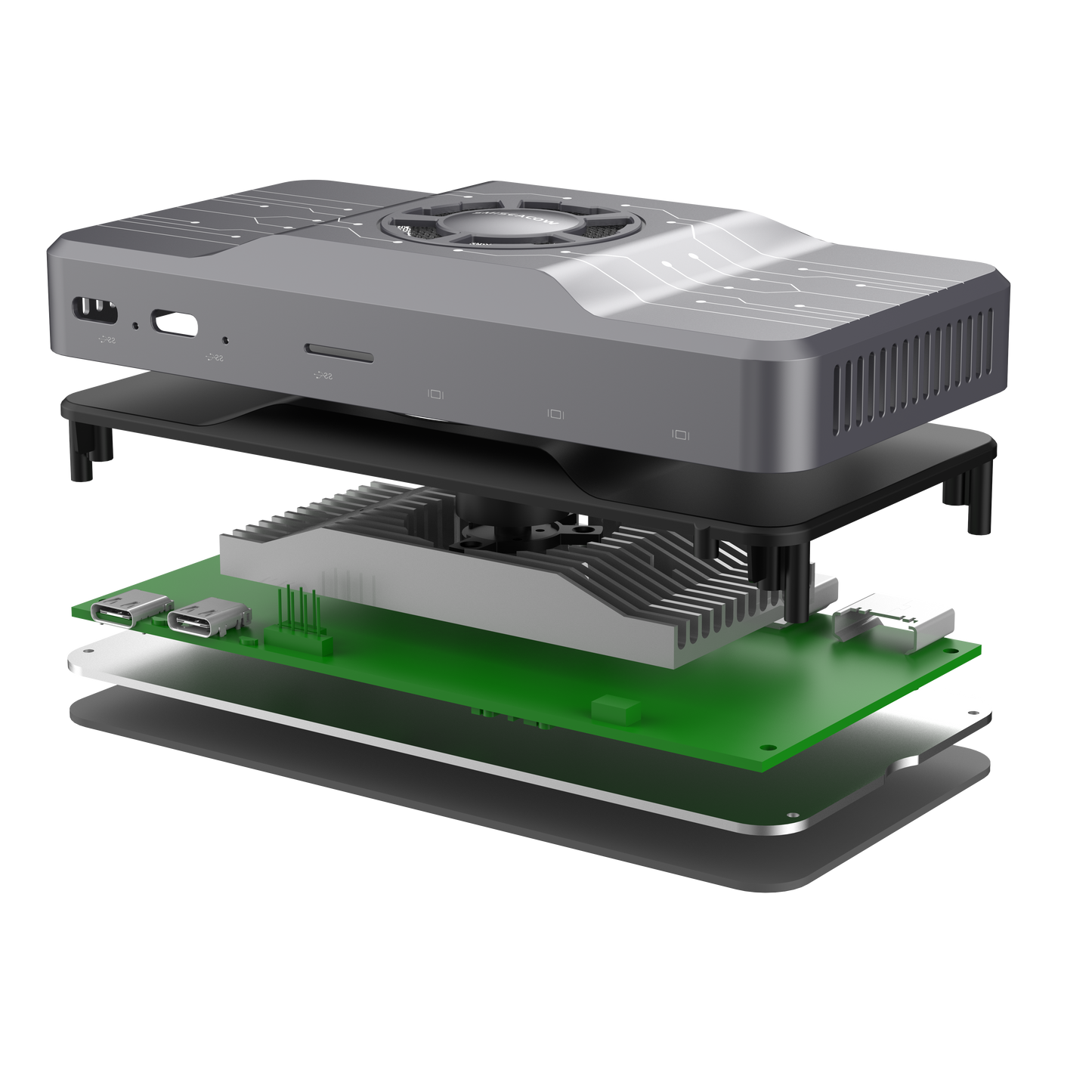 SMISEACOW H1 Multifunction 3 HDMI HUB