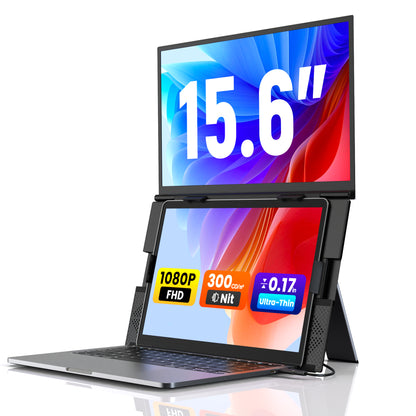 <SMISEACOW>Kwumsy S15 Plus 15.6" Dual Screen Laptop Screen Extende