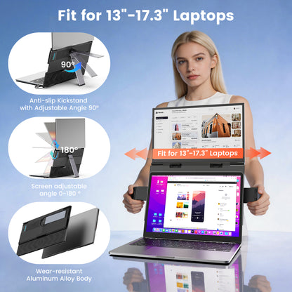 <SMISEACOW>Kwumsy S15 14" Dual Screen Laptop Screen Extende